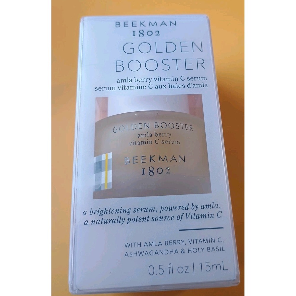 Beekman 1802‎ Golden Booster Amla Berry Vitamin C Serum 0.5 fl oz Brand New